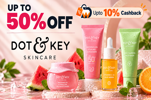 Dot & Key offers and cashback banner