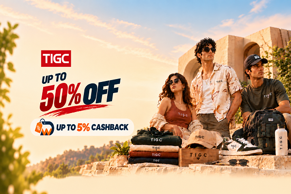 Tigc offers and cashback banner