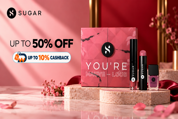 Sugar offers and cashback banner