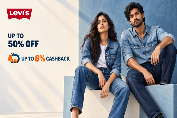 Levi's offers and cashback banner
