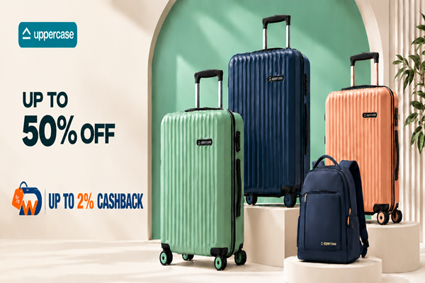 uppercase offers and cashback banner